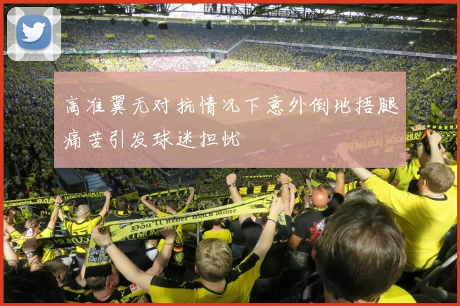 高准翼无对抗情况下意外倒地捂腿痛苦引发球迷担忧